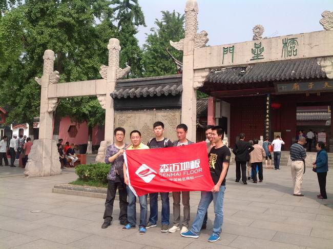 森邁地板團(tuán)隊暢游南京夫子廟秦淮河風(fēng)景區(qū)